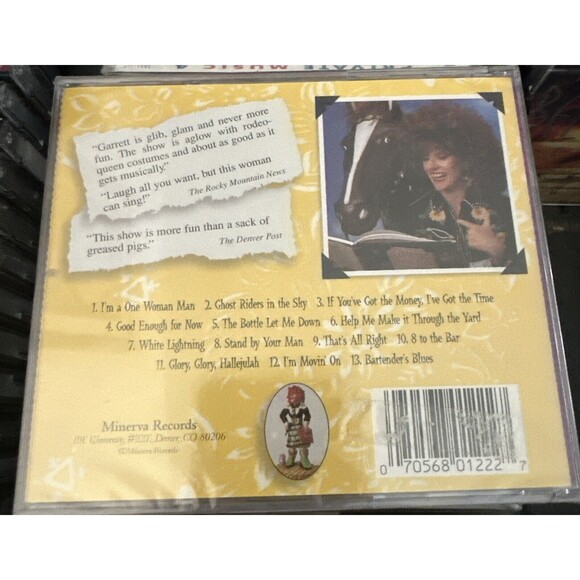 Patsy Decline: Horsin' Around by Lannie Garrett CD Jan-1997 Minerva Sealed - Picture 2 of 2